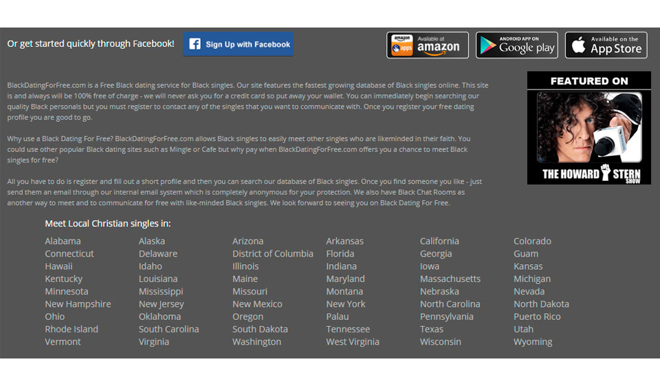 BlackDatingForFree Summary