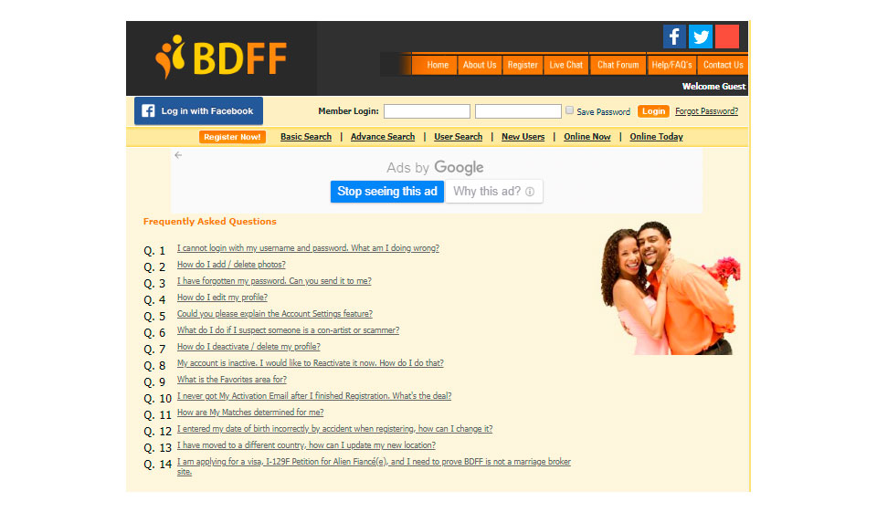 BlackDatingForFree Site Features