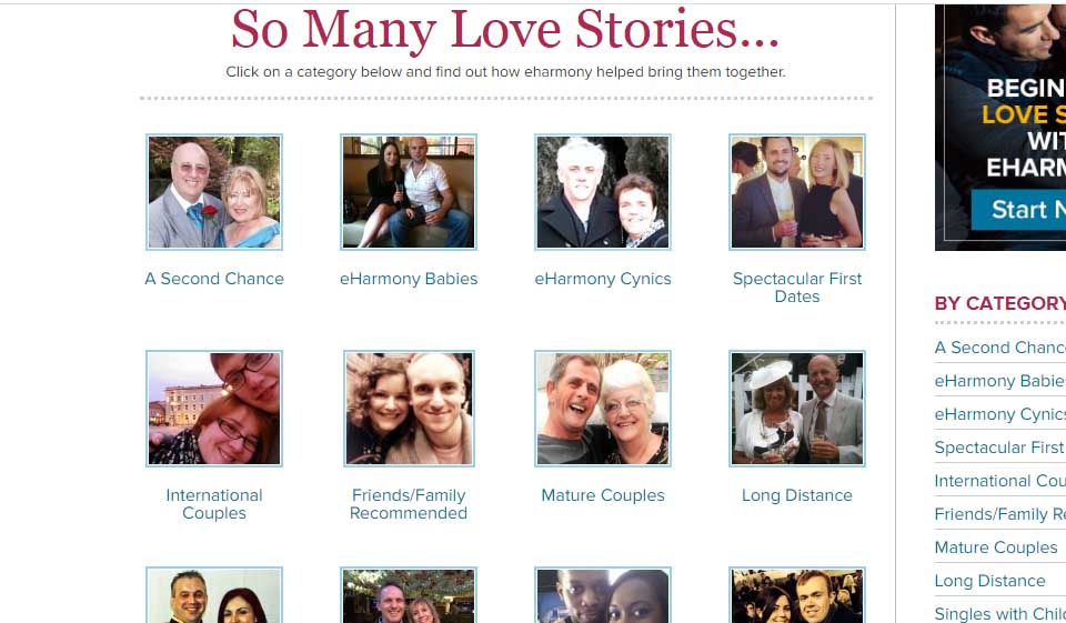 Das Publikum von eHarmony