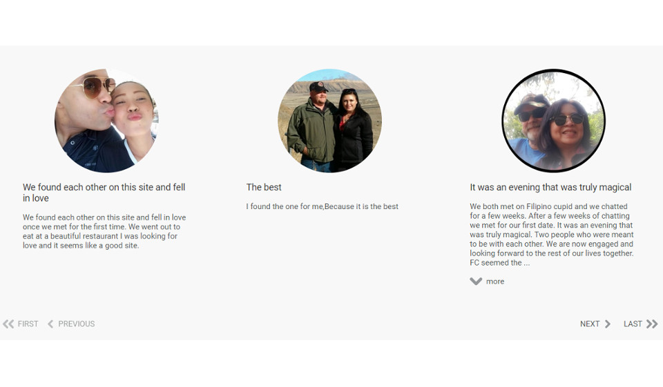 Funktionen der FilipinoCupid-Website