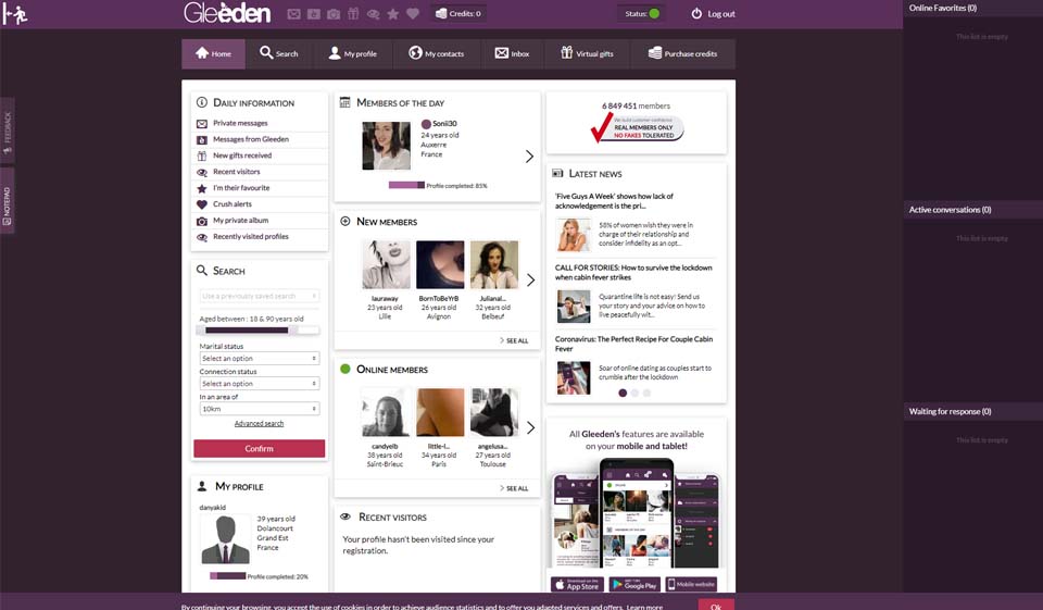 Podsumowanie Gleeden