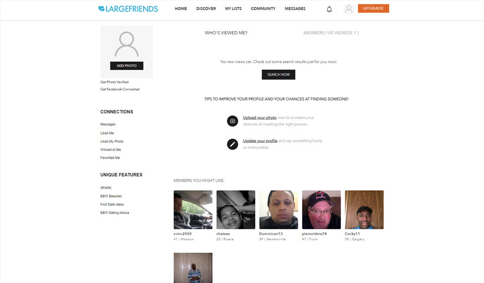 ¿Es LargeFriends un sitio real?