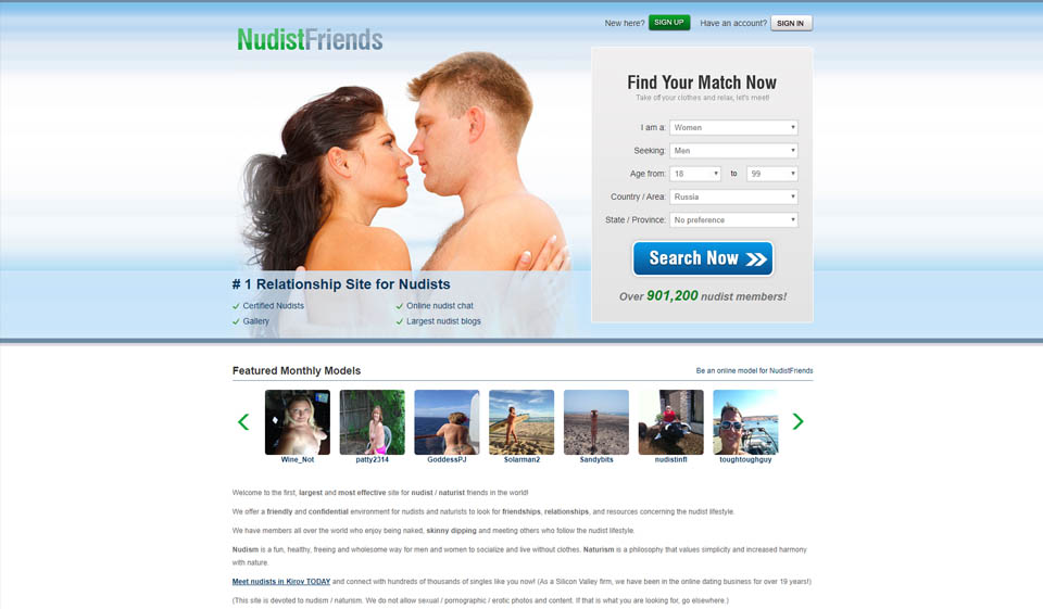 NudistFriends Recensione 2023