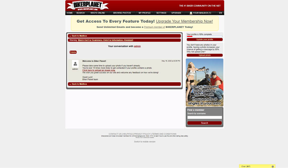 Możliwość darmowego konta