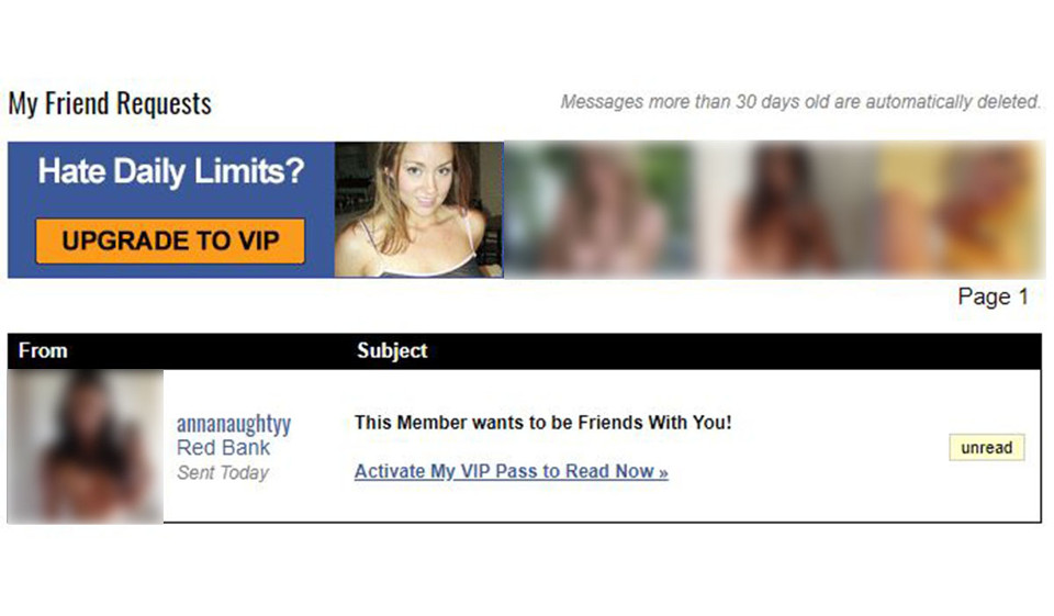 Milfaholic Site Features