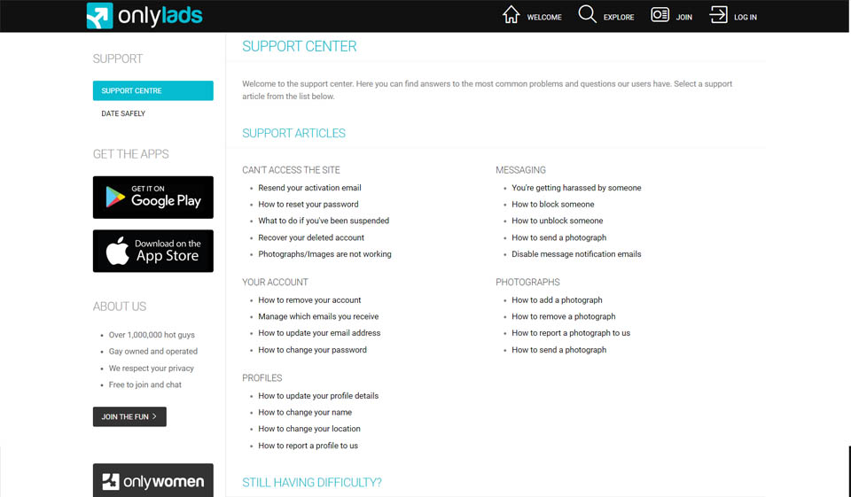 Safety Measures and Support Team