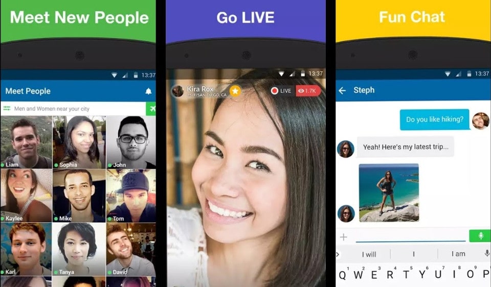 Il pubblico di Skout