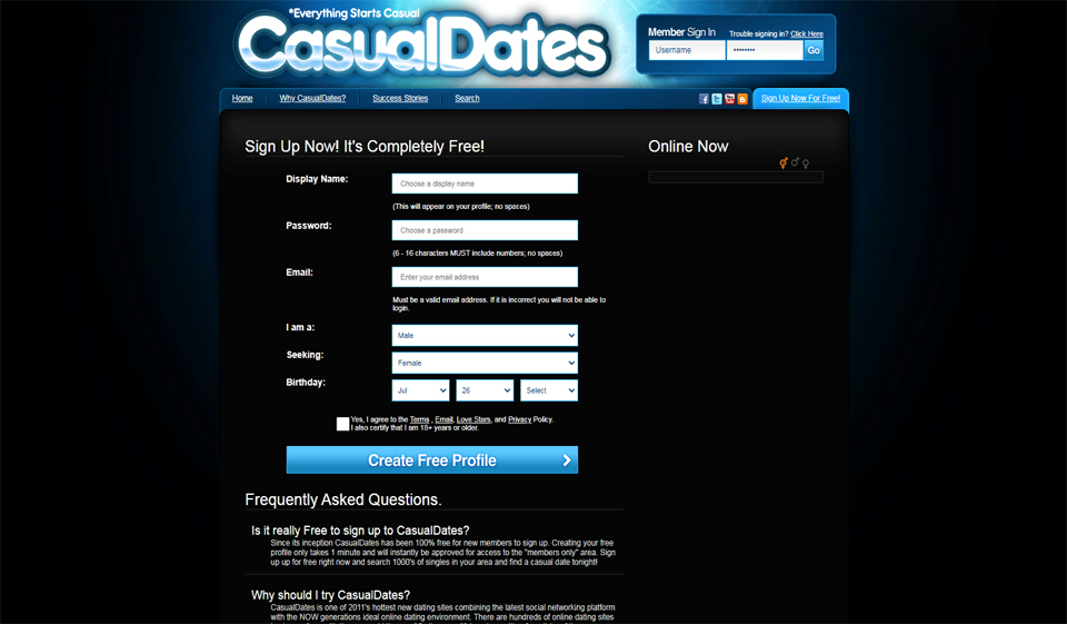 CasualDates