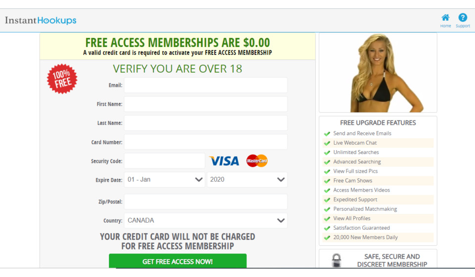 Connexions instantanées