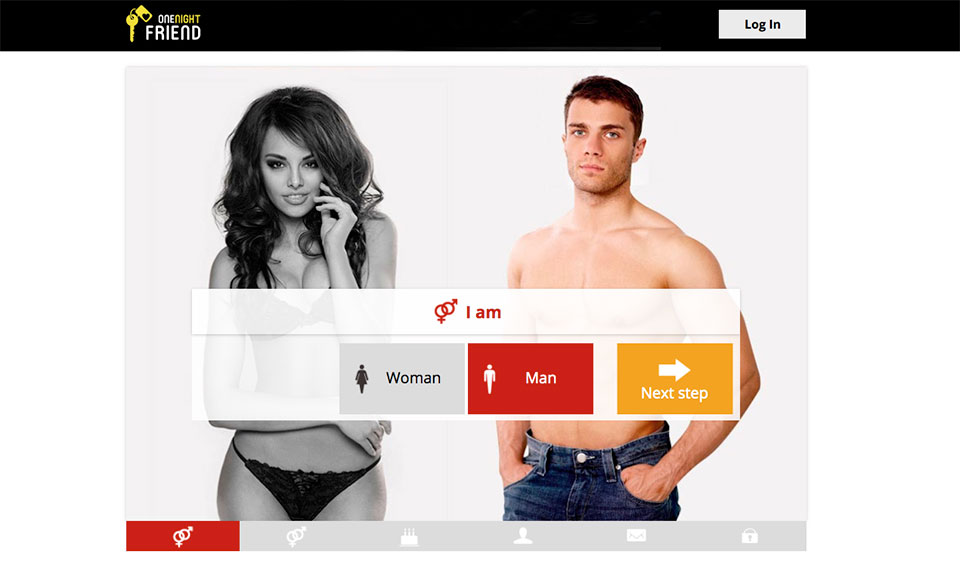 Funkcje witryny OneNightFriend