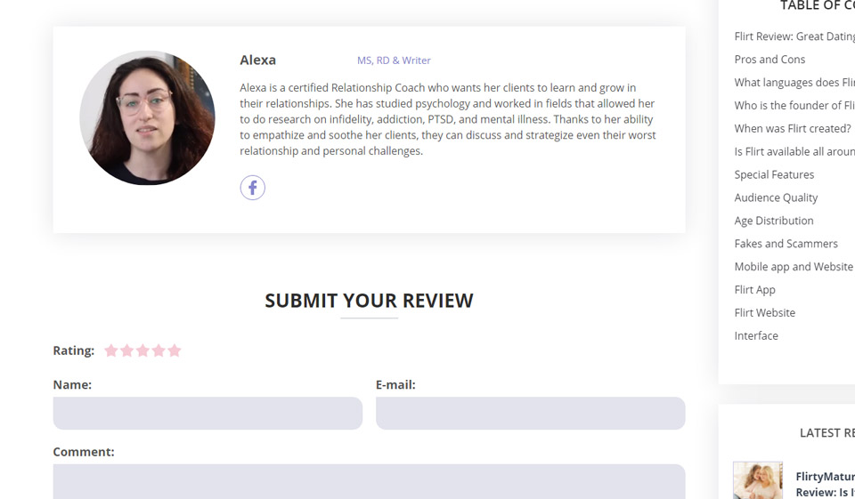 Siti HookupDate specializzati